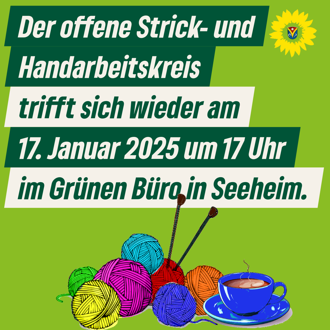 Strick- und Handarbeitstreff Januar 2025